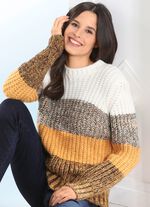 Trui van grof breisel 