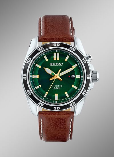 Klassiek Kinetic quartz herenhorloge 