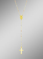 Kruisketting in driekleur 