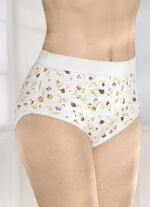 Vierpack corrigerende slips met verstevigde buikzone 