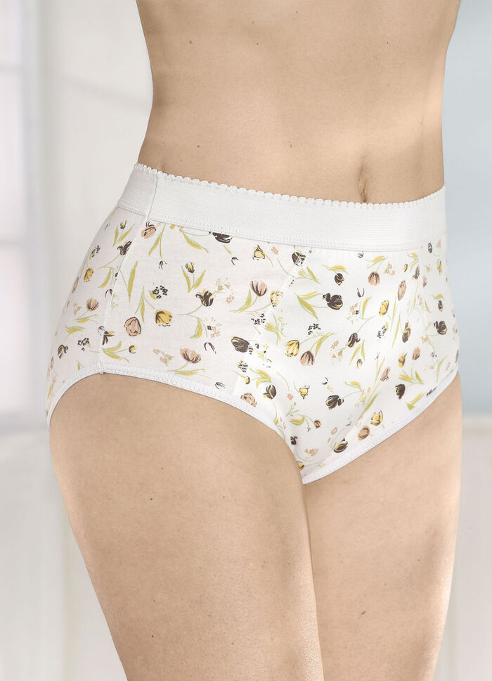 Vierpack corrigerende slips met verstevigde buikzone 