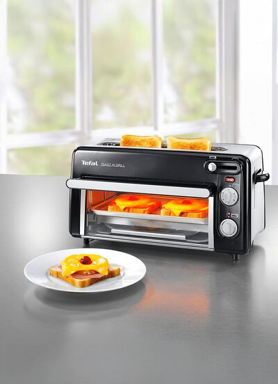 Tefal broodrooster en mini-oven in &eacute;&eacute;n 