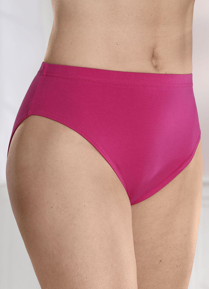 Set van vier slips met elastische band 