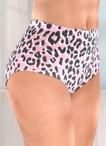 Set van vier slips met een mooi roofdierdesign 