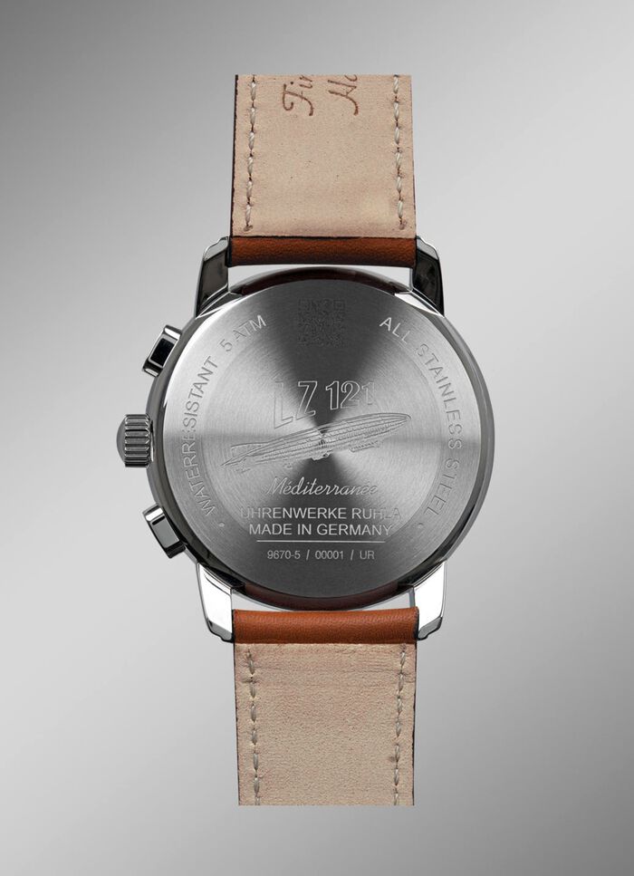 Zeppelin Mediterranee heren quartzhorloge 