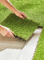 Polypropyleen gazontegels, set van 10 