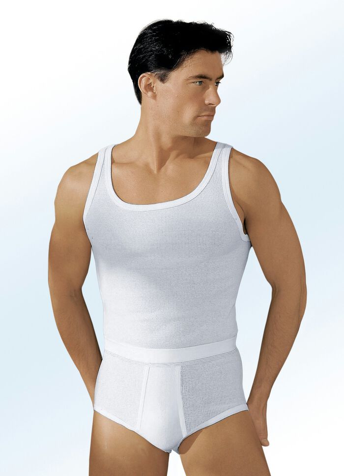 Hermko driepack met dubbele ribslips 