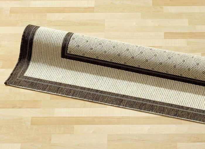 Sisal-look vloerkleden voor binnen en buiten BRUIN