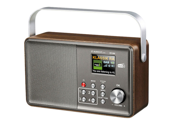 Albrecht DR860 gebruiksvriendelijke DAB+ radio 