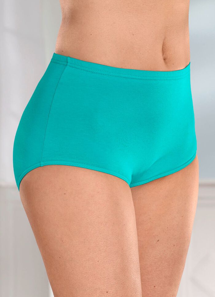 Set van vier slips met elastische band 