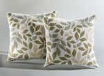 Hoogwaardige sprei met lintbinding GROEN