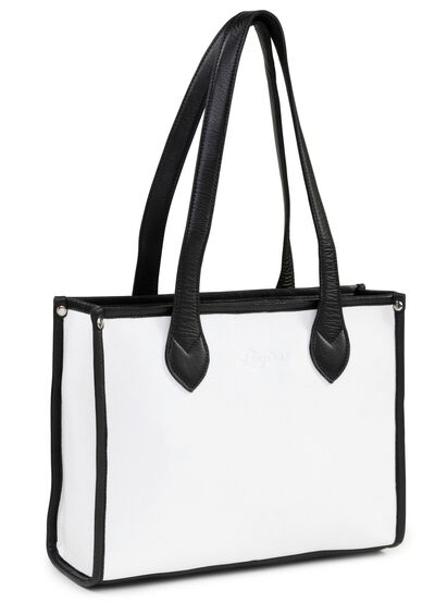 Laurina, tas, dames, van leer 