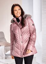 Jas met ritssluiting bij de zijsplitten 