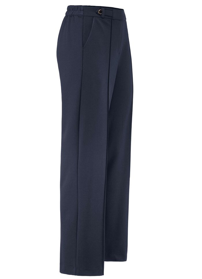 Broeken in modieuze breedte 