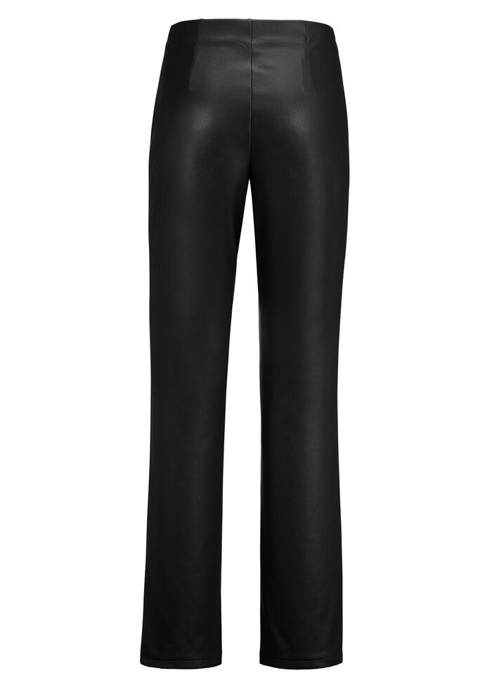 Uitlopende broek ZWART