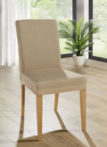 Stretchhoezen met vlekbescherming BEIGE