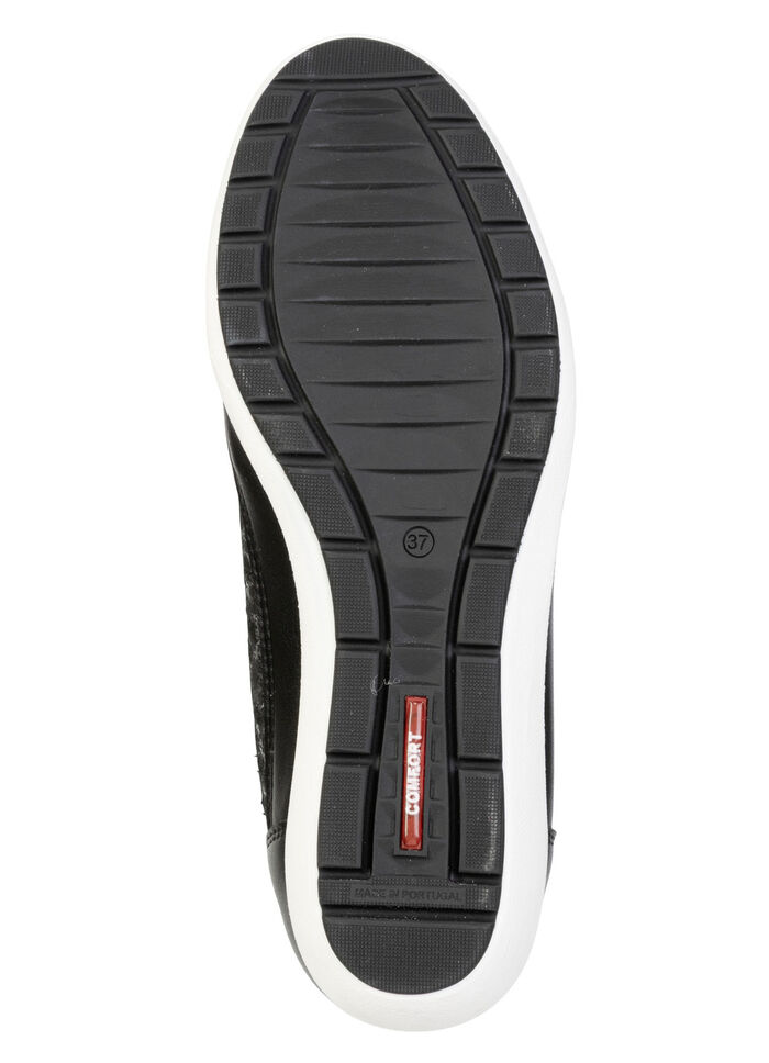 ELENA EDEN, comfortabele damesballerina's, breedte G, met uitneembaar voetbed SCHWARZ