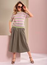 Trui met mooi streepmotief 