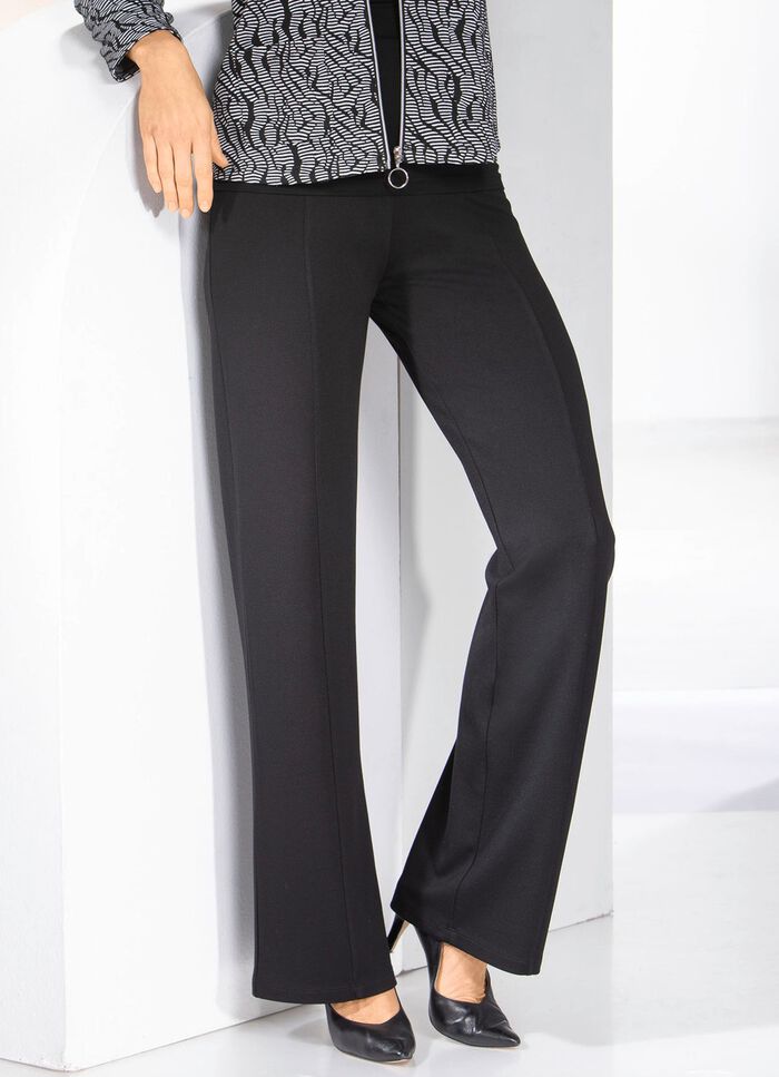 Broeken in modieuze breedte 