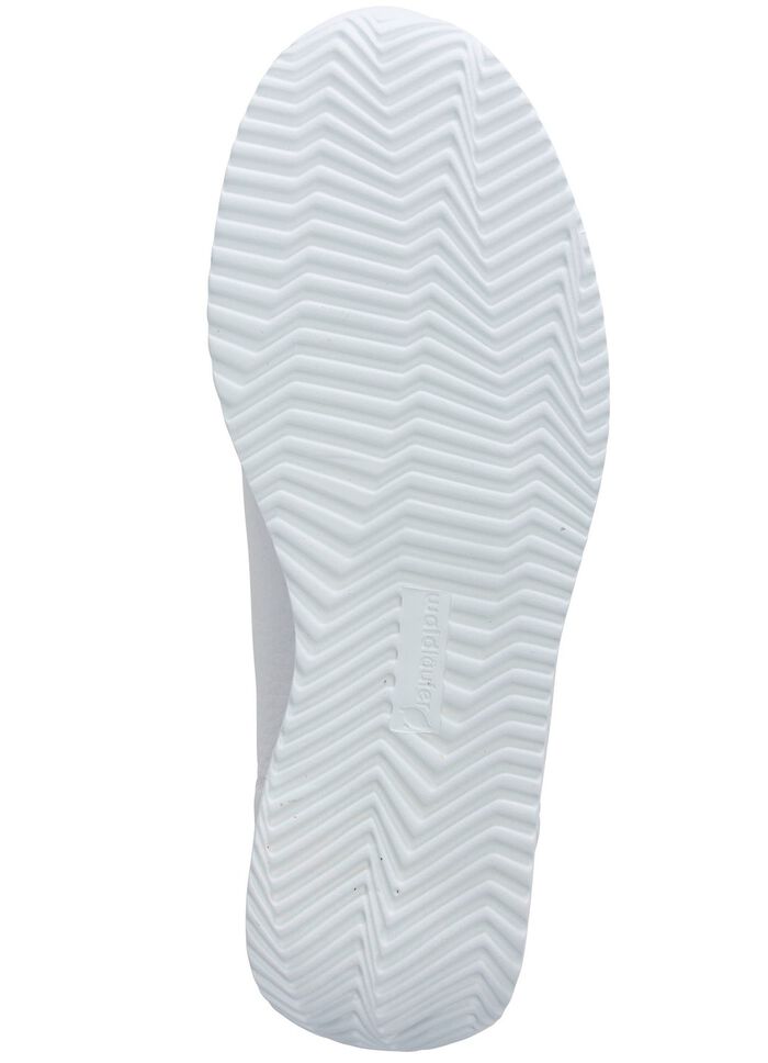 Waldl&auml;ufer, comfortabele damespantoffels, breedte H, met uitneembaar voetbed WIT