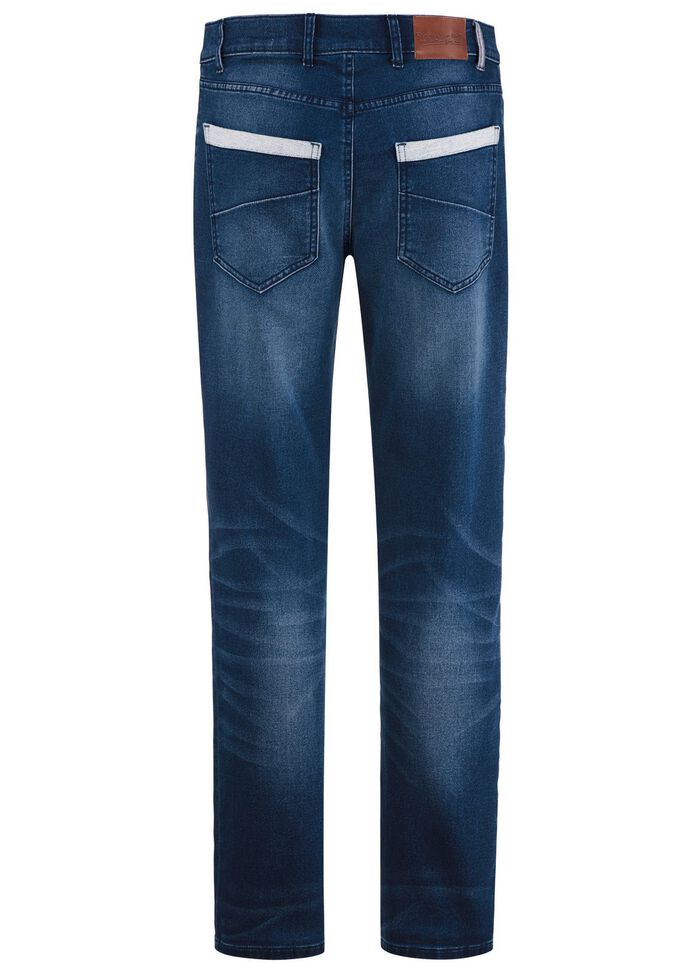 Jogger denim jeans van "Francesco Botti" in 2 kleuren 
