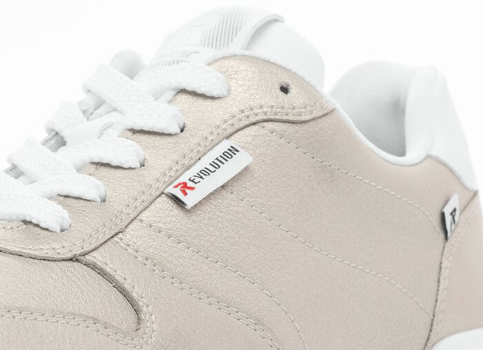 Rieker sneakers met MemoSoft textiel voetbed GOUDBEIGE