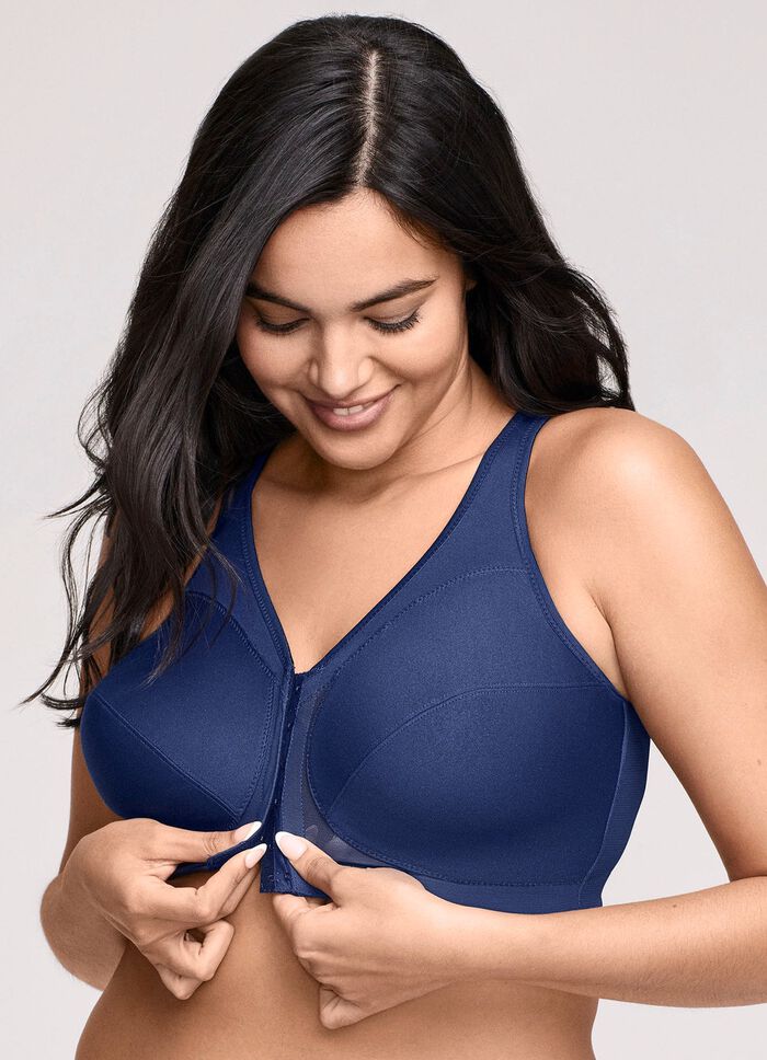 Glamorise steunbeha met sluiting aan de voorkant 