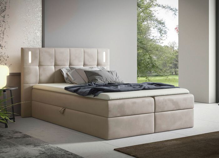Boxspring 120 x 200 cm CR&Egrave;ME