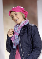 Sjaal met zigzagmotief 