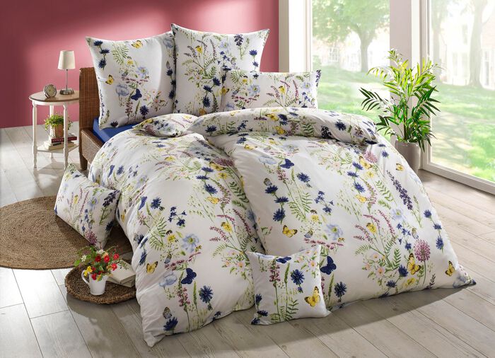Microvezel beddengoedset BLAUW