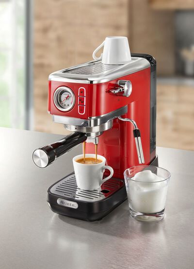 Ariete espressomachine moderna in retro design 