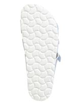 Muiltjes van ELENA EDEN met kleurrijke metallic glans BLAUW METALLIC