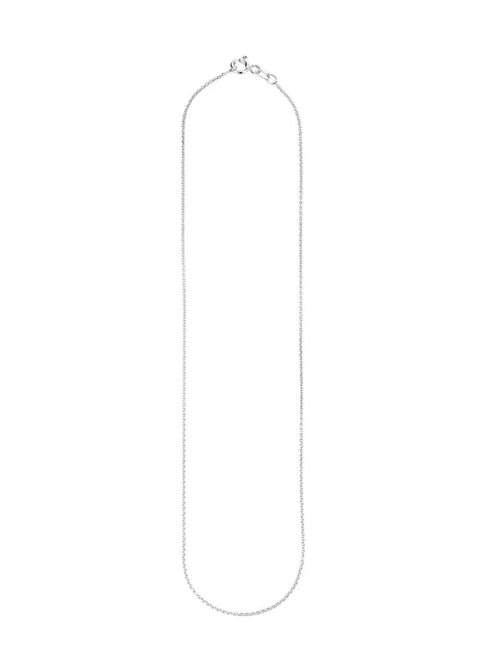 ankerketting in zilver 