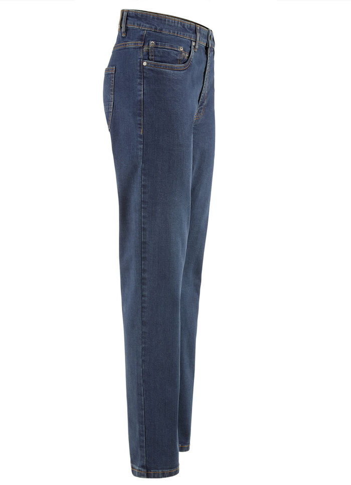 Modieuze jeans in 3 kleuren DUNKELJEANS