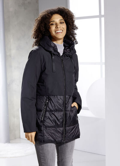 Functioneel jack in een trendy mix van materialen 