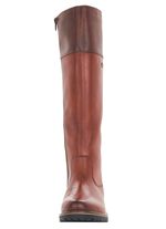 Remonte, gevoerde dameslaarzen, winterschoenen, breedte G, met rits KASTANJEBOLEET-MOKKA