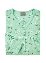 Twee-pack nachthemden tot op de kuit met knoopsluiting 