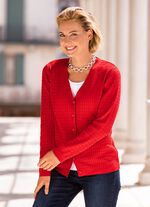 Vest met kabelpatroon 