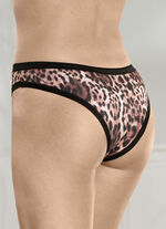 Pak van drie slips met roofdiermotief 