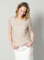 Overhemd met all-over gestreept dessin 