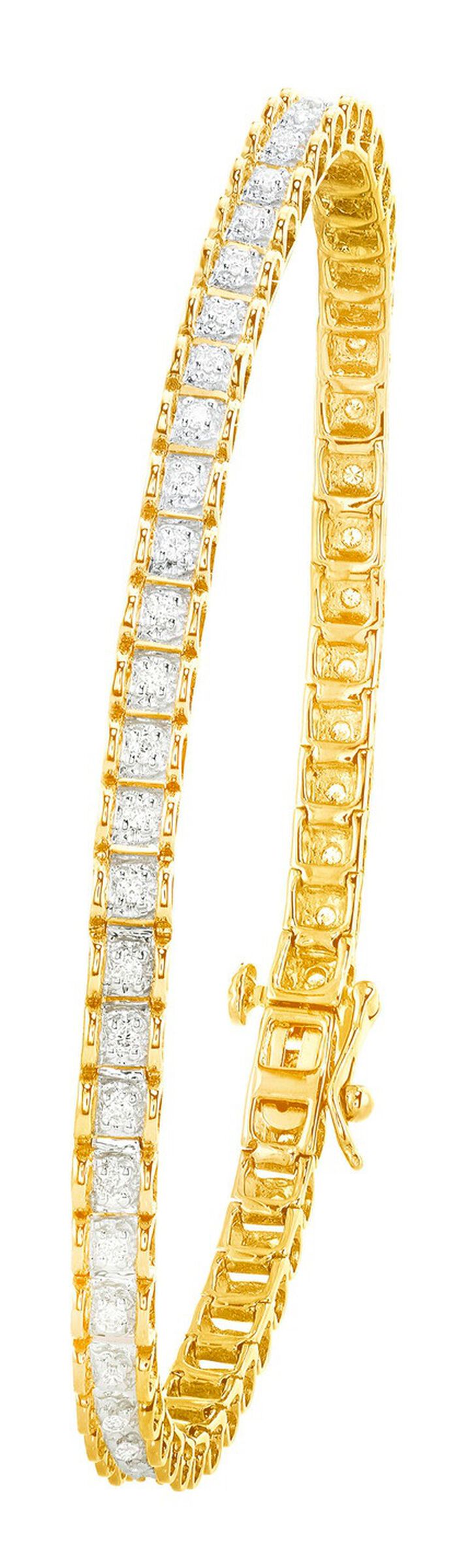 Prachtige armband met 54 diamanten 