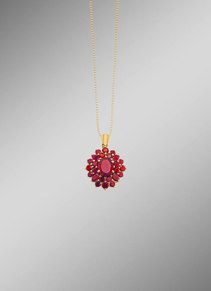 Hanger met echte granaat 