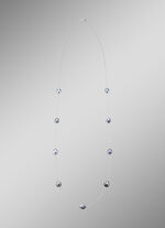 Ketting met barokke Tahitiaanse kweekparels 