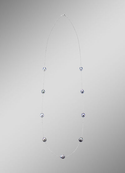 Ketting met barokke Tahitiaanse kweekparels 