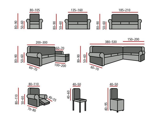 Bi-elastische stretchhoezen van Webana 
