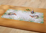 Tafel- en kamerdecoratie met veermotief 