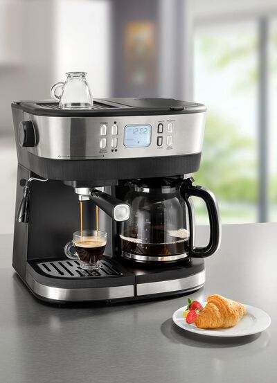 Espresso- en koffiemachine 