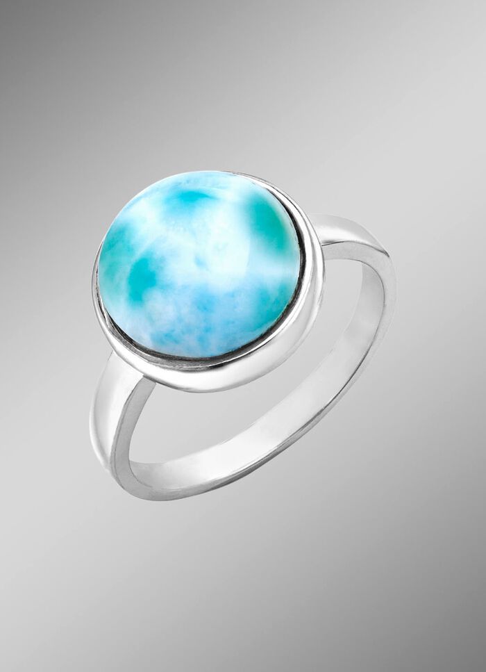 Damesring met Larimar 