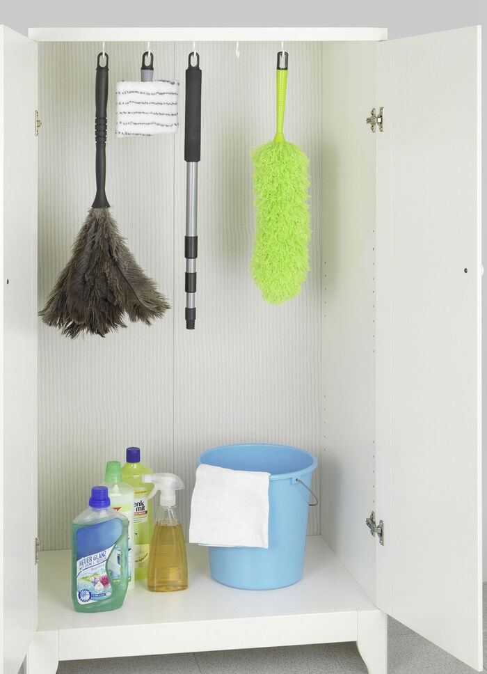 Telescopische plumeau van Maximex GROEN