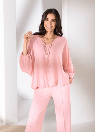 tuniek met raglanmouwen 